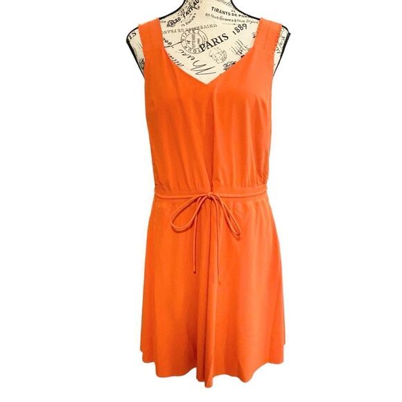 NEW Athleta Savannah Strap Mini Athletic Tie Waist Dress in Size Small - Picture 3 of 12